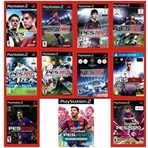 Playstation 2 - Playstatıon 2 - Pes Serisi 11 Oyunluk Set - Sadece Çipli Cihazlar Için!