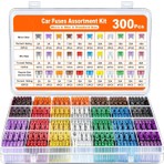 Araç Sigorta Seti 300 Parça 3 Boy Micro/mini/standart Boy Düzenleyici Kutusunda