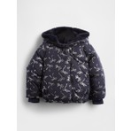 Gap Kız Bebek Lacivert Cozy Puffer Şişme Mont