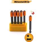 10 T Adet Mıknatıslı Bits Uç Pz2 65 mm Renkli Vida Tutucu Sökme Yıldız Matkap Vidalama Ucu S2 Çeliği