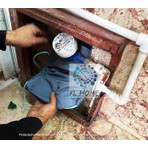Komplas Ev Su Saati Set -Karlı Su Sayaca Kar-Dona (Donmaya) Karşı Koruma Isı Yalıtım Ceketi Izolasyon