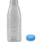 300 cc Ayran Şişesi Mavi Kapaklı 150'LI