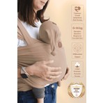 Premium Esnek Wrap Sling ( Babysling - Sling - Babysling - Bebek Taşıma Şalı - Babywearing - Kanguru )