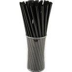 Siyah Düz Frozen Pipet 100'LÜ
