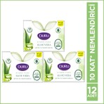 Duru Hydro Pure Aloe Vera 12 Adet Şeffaf Cilt Bakım Sabunu 12x135 Gr Gluten,Hayvansal Yağ İçermez