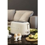 Smeg Krem 2x4 Ekmek Kızartma TSF02CREU