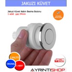 Ayrıntıshop Jakuzi Hava Buton Düğmesi Krom