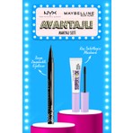 NYX Professional Makeup Nyx Pmu Epic Ink Liner & Maybelline Super Lock Kaş Sabitleyici Maskara Seti