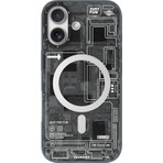 iPhone 17 Uyumlu Kılıf M-Safeli Kamera Denetim Butonlu Youngkit Technology Serisi Kapak Siyah