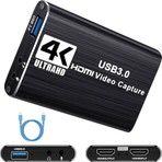 Anunnaki AN4130 HDMI 4K UHD 30HZ Video Capture Cihazı Gamer Yayın ve Kayıt Uyumlu
