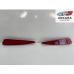 MATSUBA Toyota Auris 2012 - 2014 Arka Tampon Reflektörü Sağ - Sol Takım 2 Adet