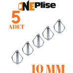 Oneplise 10 mm Traktör Pimi Yaylı Pim Kaliteli Çelik (5 Adet)