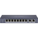 HIKVISION DS-3E0310P-E/M 8XFE+2XFE 65W POE SWİTCH