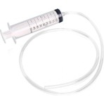Doganline Store Okul Store Plastik Büyük Şırınga 50ML - Şeffaf Sert Hortumlu 12 cm Boyutunda Kullanışlı Vet. Enjektör