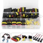Powermaster PM-28532 Hıd Jst Konnektör Seti Oto Araç Elektrik Tesisat Kablo Soketleri Su Geçirmez 352 Parça