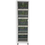 İstanbul Kafes - Model M05 PVC DOLAP - PLASTİK DOLAP - ÇOK AMAÇLI DOLAP - PVC KAFES - PVC SALMA KAFES (MONTAJLI KURULU GÖNDERİM)