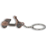 Kdot Motor Severlere Özel Retro Scooter Metal Anahtarlık – Bronz Renk (Çinko Alaşım)