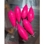 Çapa Surf Olta Kurşunu Pembe Uv Renkli 100GR 1 Adet