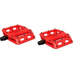 Evo Rulmanlı Çivili Platform Pedal Kırmızı Kompozit Alaşım 115x100mm Yüksek Performanslı