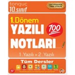 Tonguç Yayınları Tonguç 10. Sınıf 1.dönem Yazılı Notları 1. ve 2. Yazılı