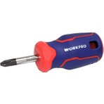 Workpro WP221034 Manyetik Yıldız Topaç Tornavida Cr-V 38mm Ergonomik Tasarım ve Dayanıklı Yapı PH2X38MM