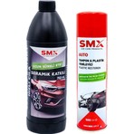 Smx Seramik Katkılı Hızlı ve Pratik Cila 750ML.+ Tampon & Plastik Yenileyici 500 ml