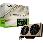 MSI VGA GEFORCE RTX 5060 8G INSPIRE 2X OC RTX5060 8GB GDDR7 128B DX12 PCIE 5.0 X16 (3XDP 1XHDMI)