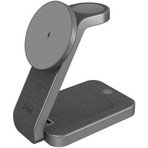 Ttec Aircharger Quattro Magsafe Uyumlu 4’ü 1 Arada iPhone + Apple Watch + Airpods LED Aydınlatmalı Katlanabilir Şarj Standı 2KS38S