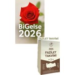 Fazilet Neşriyat Bigelse 2026 Fazilet Blok Takvimi 7 Bölge Yurtiçi Ciltli Takvim 3 Parça Boyut