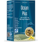 Orzax Ocean Plus 1200 mg Balık Yağı 30 Kapsül Limon Aromalı Takviye Edici Gıda