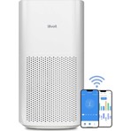 Levoit Core 600S Akıllı Hava Temizleme Cihazı Beyaz Renkli Sessiz Çalışma Özelliği ile