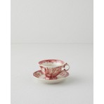 English Home Preston Stoneware 2 Parça 1 Kişilik Kahve Fincan Takımı 100 ml Bordo