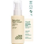 The Skin Edition Organik Bakuchiol Gece Bakım Kremi 50 ml Tüm Cilt Tipleri İçin Yaşlanma Karşıtı Peptit