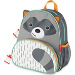 Skip Hop Zoo Rakun Sırt Çantası Dayanıklı Malzeme ile Çocuklar için 28x13x30 cm