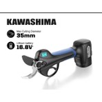 Kawashima Profesyonel 16.8V 4AH Çift Akülü 35MM Şarjlı Budama Makası