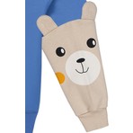 Civil Boys Kolları Ayı Baskılı 2-5 Yaş Sweatshirt