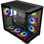 GameBooster GB-G2852B-850w 80+ Bronze Curved Cam Type-C3.1 7*ARGB Fan Seaview Gaming Siyah Kasa (JBST-GBG2852B-850W)