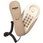 Multitek MD-50 Krem Kablolu Duvar Telefonu Ton ve Darbeli Arama Seçeneği ile Şık Tasarım