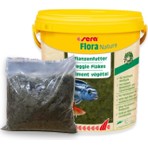 Sera Flora Nature Kovadan Bölme Bitkisel Pul Balık Yemi 250GR