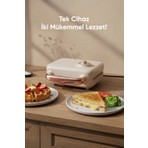 Fressi Tost Ve Waffle Makinesi | Çıkarabilir Yapışmaz Plakalı | 3 Ayrı Plaka |
