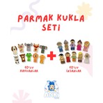 Anki Toys Insanlar ve Hayvanlar Parmak Kukla Seti 20'li