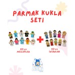 Anki Toys Insanlar ve Meslekler Parmak Kukla Seti 20'li