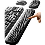 Coofbe Masaüstü Kol Dayama Padi Ergonomik Klavye ve Mouse Için Bilek Destek Seti Bilek Yastığı