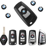 Stilix Garage Bmw Için  Araç Anahtar Logo Amblemi Çap: 11 mm +A Kalite 2 Adet