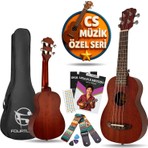 Fourtune Raya UKS-21MN Soprano Ukulele Maun Hakiki Ağaç (Özel Seri)