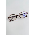 Bappir Frank Oval Mavi Işık Korumalı Optik Uyumlu Camları Değiştirilebilir Gözlük Blue Block