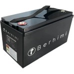 Berhimi 12V 100 Amper IP67 4000 DOD, BT Marin/Karavan Lifepo4 Lityum Akü