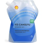 Shell Kış Camsuyu Konsantre 3 Litre Kir, Yağ ve Lekeleri Etkili Temizleme Özelliği