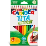 Carioca Tita Maxi 12'li Jumbo Kuru Boya Kalemi / 42789