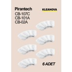 Kleanova Pirantech Uyumlu Buharlı Temizlik Makinesi Yedek Bez Seti 6 Adet Temizlik İçin Özel